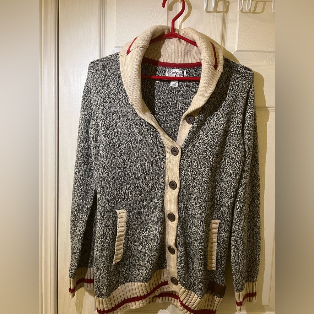 Roots Cabin Shawl Cardigan-Girls Size XXL (13-14) *fits Adult size Small*